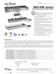 Spec Sheet