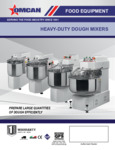 Heavy Duty Mixer Specsheet