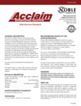 147ACCLAIM Specsheet 147ACCLAIM Specsheet