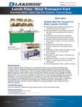 Lakeside 159518 Lunch-Time Meal Transport Kiosk with Heavy-Duty Casters Lakeside 159518 Lunch-Time Meal Transport Kiosk with Heavy-Duty Casters