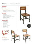 1634110CWOAGR_Parker Chair Spec Sheet.pdf