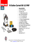 16 gallon carted SS spec 16 gallon carted SS spec