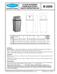 Specifications Sheet 