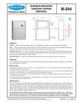 Spec Sheet Spec Sheet