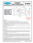 Specifications Sheet Specifications Sheet