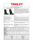 Tingley G2 17" Work Boot Specs Tingley G2 17" Work Boot Specs