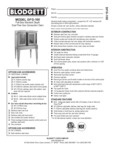 Blodget DFG-100 Spec Sheet Blodget DFG-100 Spec Sheet