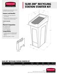 1 Stream Rubbermaid Spec