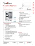 Convotherm 20.20 ET EB Spec Sheet