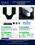 WizKid Antimicrobial Commode Mat SpecSheet WizKid Antimicrobial Commode Mat SpecSheet