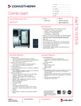 21-Convotherm maxx pro - easyTouch 10.10 Electric Spritzer - Specification UL (1)