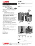 Spec Sheet Spec Sheet
