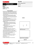 Spec Sheet Spec Sheet