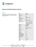 2201 Spec Sheet 2201 Spec Sheet