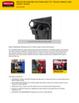 Rubbermaid Truck Handle & Caddy Specsheet