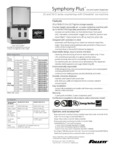 Follett Symphony Plus 25 & 50 CI Series Specsheet