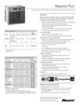 230MCD414AT_Maestro Plus ice machine D414 top mount_Spec Sheet