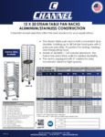 12 x 20 steam table pan spec sheet