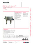 2424 Lincoln Aperion Spec Sheet Gas