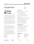 Spec Sheet Spec Sheet