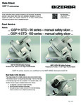 256GSPH150_GSP H STD-150 Specsheet