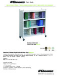 Omnicart Cabinet Style Vertical Chart Rack #260145 Spec Sheet Omnicart Cabinet Style Vertical Chart Rack #260145 Spec Sheet