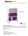 Omnicart Vertical Chart Rack #261221 Spec Sheet Omnicart Vertical Chart Rack #261221 Spec Sheet