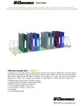 Table-Top Storage Rack - #264003-15 Spec Sheet Table-Top Storage Rack - #264003-15 Spec Sheet