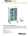 Omnicart Cabinet Style Flat Storage Rack #264562 Spec Sheet
