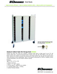 Omnicart Cabinet Style Flat Storage Rack #264563 Spec Sheet