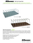 Omnimed 8 CAPACITY STORAGE RACK 264629 Omnimed 8 CAPACITY STORAGE RACK 264629