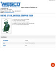 Wesco Universal Strapping Truck Spec Sheet