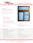 275 W Transom Cut Sheet 275 W Transom Cut Sheet