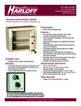 NARCOTICS CABINET spec sheet