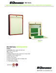 Omnimed ELITE WALL DESK SINGLE SIZE 291533 291534 Omnimed ELITE WALL DESK SINGLE SIZE 291533 291534