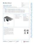 Delfield N8200 Sheet Pan Frost Top Spec Sheet