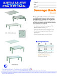 New Age Industrial - Dunnage Rack Specsheet