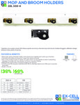 Ex-Cell Kaiser Broom Holder Specs Ex-Cell Kaiser Broom Holder Specs