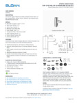 3335016-EAF-275-SOL-CP-0.5GPM-AER-IR-IQ-FCT_Specsheet 3335016-EAF-275-SOL-CP-0.5GPM-AER-IR-IQ-FCT_Specsheet