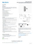 3335075-EAF-225-PLG-ISM-CP-0.5GPM-AER-IR-IQ-FCT_Specsheet 3335075-EAF-225-PLG-ISM-CP-0.5GPM-AER-IR-IQ-FCT_Specsheet