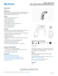 3335177-EAF-150-BAT-ISM-CP-0.5GPM-MLM-IR-FCT_Specsheet 3335177-EAF-150-BAT-ISM-CP-0.5GPM-MLM-IR-FCT_Specsheet