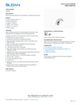 DISPENSER SOAP SENSOR DECK MT FOAM IR CHROME spec sheet DISPENSER SOAP SENSOR DECK MT FOAM IR CHROME spec sheet