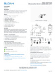 FAUCET SENSOR DECK MT SINGLE PLUG 4" PLT 0.5 GPM spec sheet