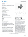 50933820006 Bottle Filler SpecSheet