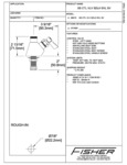 Fisher 34066575 Specsheet