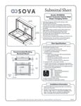 Sova Summit Recess Mount Specsheet