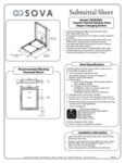 Sova Summit Recess Mount Specsheet
