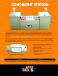 Benchmark USA Condiment Station Specsheet