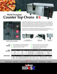 Benchmark USA Countertop Snack Oven Specsheet Benchmark USA Countertop Snack Oven Specsheet