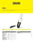 Karcher CVH 2 Specsheet